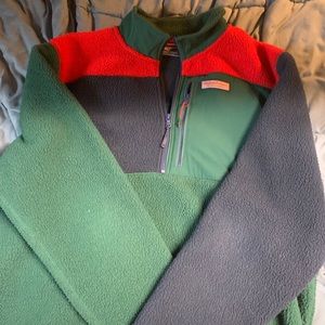 Vineyard Vines Sherpa Quarter Zip